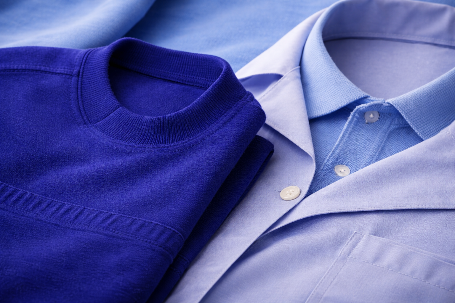 Medical trims: scrub cuffs, rib collars and washable knit waistbands for uniforms